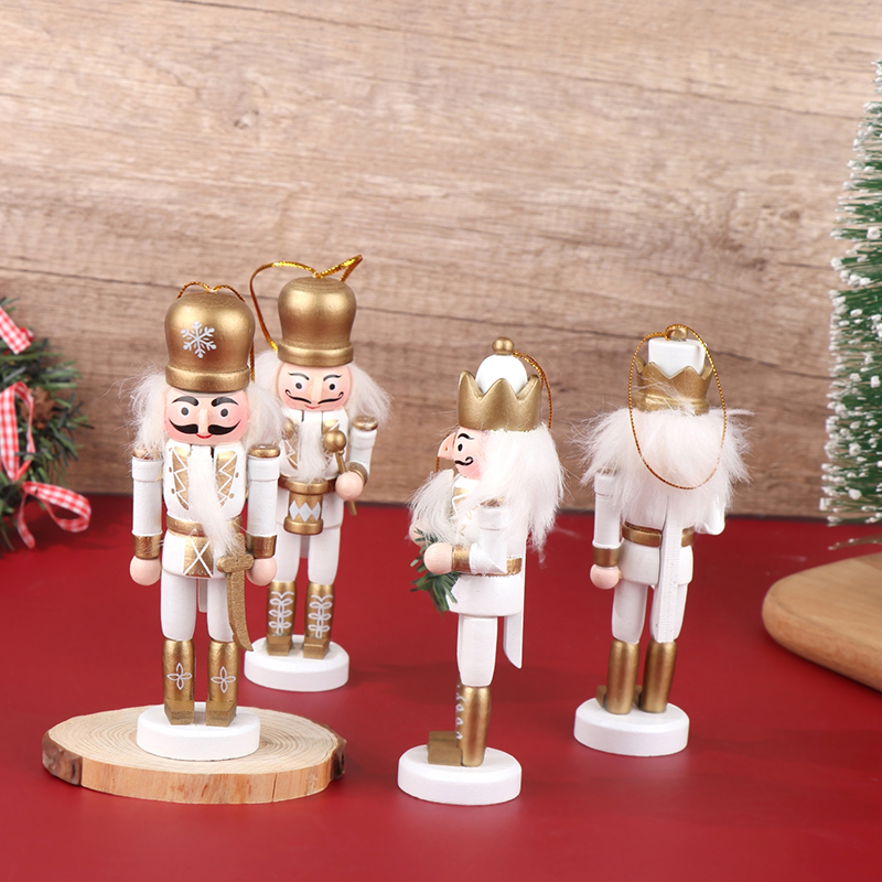 1ชิ้น12เซนติเมตรนัทแครกเกอร์จี - Nutcracker Figurine บทวิจารณ์และราคา