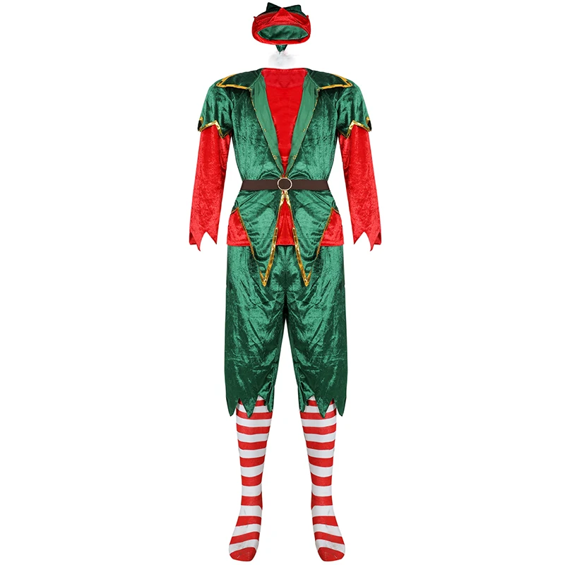 ชุดซานตาคลอสคริสต์มาส ชุดคู่รั - Elf Costume Christmas บทวิจารณ์และราคา