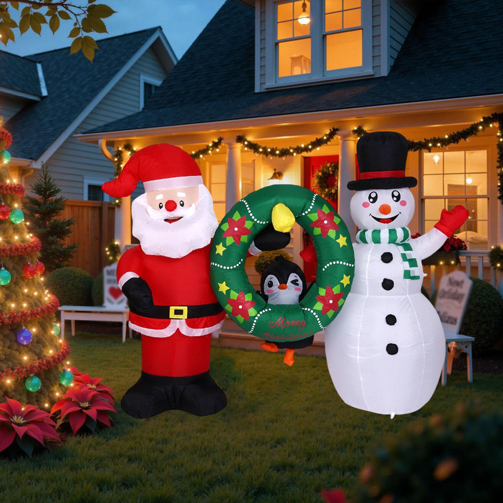 ของตกแต่งคริสต์มาสแบบเป่าลม สำ - Christmas Lights Outdoor บทวิจารณ์และราคา