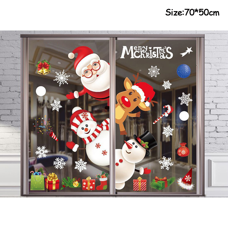 Merry Christmasตกแต่งสติกเกอร์ - Snowflake Window Decal บทวิจารณ์และราคา