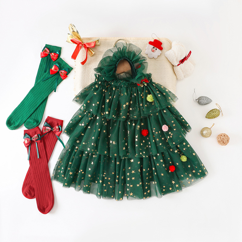 ชุดแฟนซีคริสต์มาสสำหรับเด็กผู้ - Elf Costume Christmas บทวิจารณ์และราคา