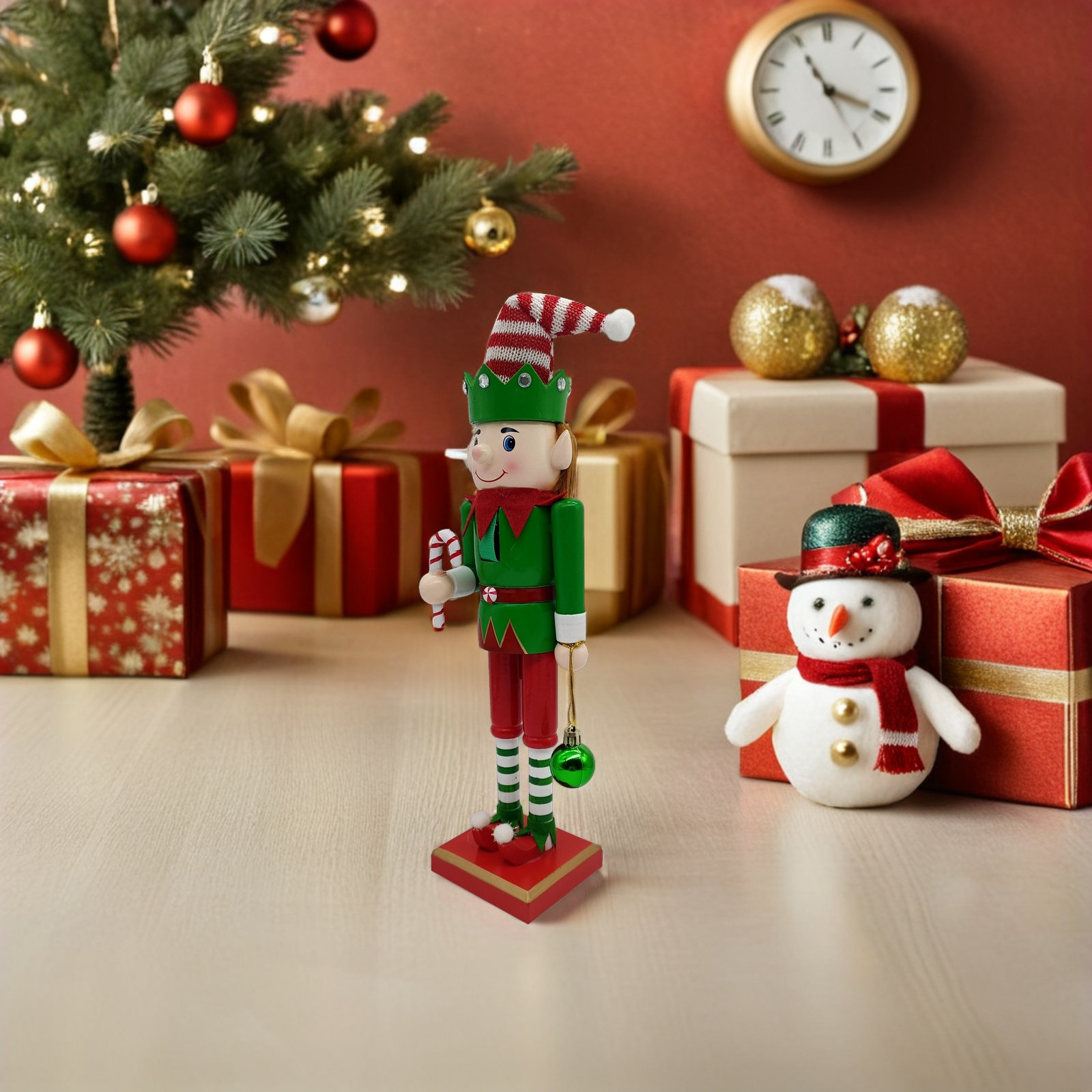 ตุ๊กตาไม้ทหารนัทแครกเกอร์เอลฟ์ - Nutcracker Figurine บทวิจารณ์และราคา